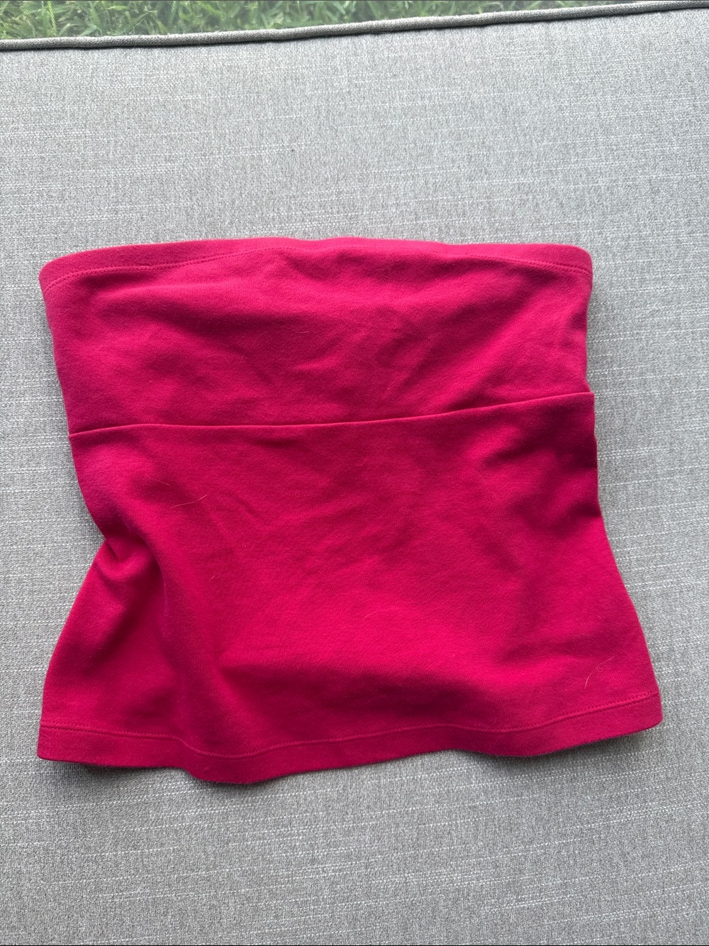 Express Strapless Tube Top in Vibrant Fuchsia
